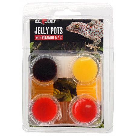 Repti Planet krmivo Jelly Pots Mixed 8 ks