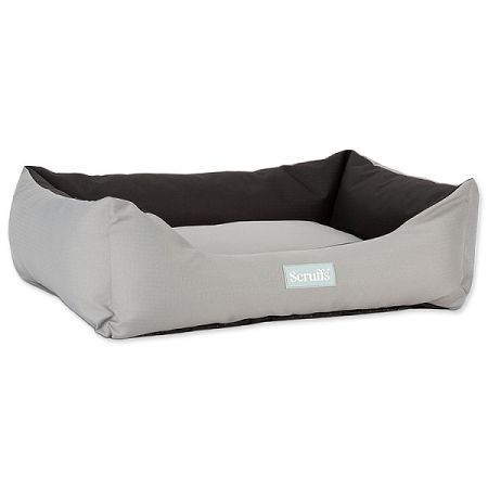 Scruffs Expedition Box Bed pelech svetlo sivý L 75x60 cm