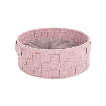 Scruffs Habitat Felt Bed peliešok 45 cm ružový