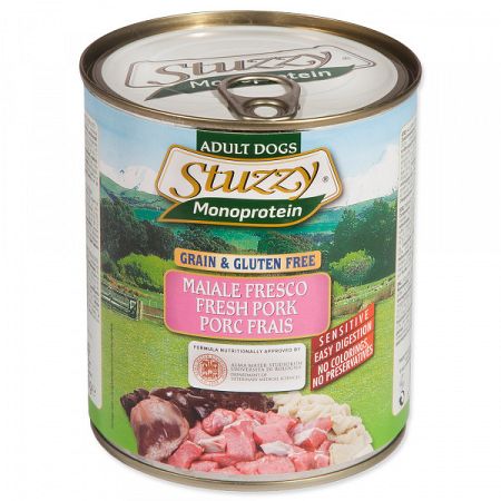 Stuzzy dog monoprotein konzerva bravčové 800 g