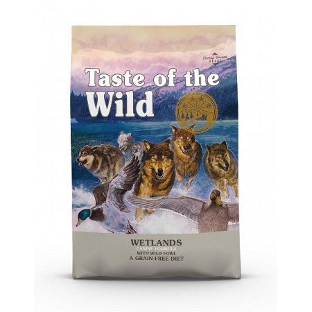 Taste of the Wild Dog Wetlands divá hydina 2 kg