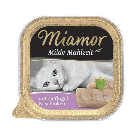 Vanička MIAMOR Milde Mahlzeit hydina + šunka 100g